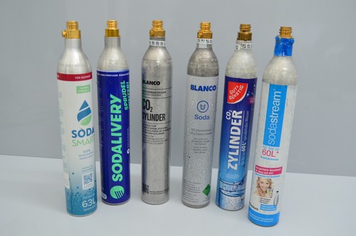 Co2 leerzylinder - 6x,