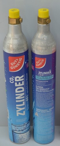 Co2 leerzylinder - 2x,