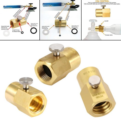 Co2 zylinder refill adapter - zylinder,